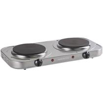 Fogão Fogareiro Elétrico Portátil 2 Bocas 2000W de Mesa Camping Temperatura Regulável Agratto Fm Fogão Fogareiro Elétrico Portátil 2 Bocas 2000W de Mesa Camping Temperatura Regulável Agratto Fm