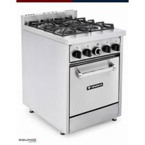 Fogao Gas Industrial Don Bidone 4 Bocas INOX - VENANCIO