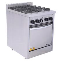 Fogao Gas Industrial Don Bidone 4 Bocas INOX Fogao Gas Industrial Don Bidone 4 Bocas INOX