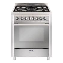 Fogão glem matrix 5 bocas elétrico 70 litros inox 70cm (glmmq7612vi)