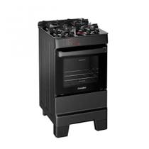 Fogão Ideal Top Bivolt 4 Bocas Automático Mesa de Vidro Esmaltec