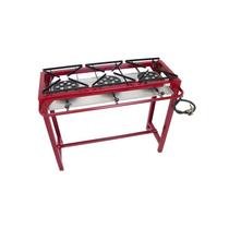 Fogao ind.3boca ap chef completo