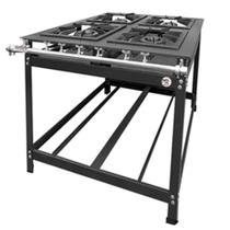 Fogão ind. b.p - 4 bocas - 2 qs / 2 qd - 40x40 - p8