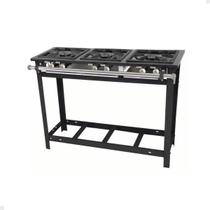 Fogão Ind Gás BP Extra 3Q, com Espera Forno E3 Venâncio Fogão Ind Gás BP Extra 3Q, com Espera Forno E3 Venâncio