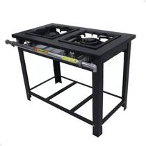 Fogão Ind Gás BP Maxi 2Q com Espera Forno M2 Venâncio