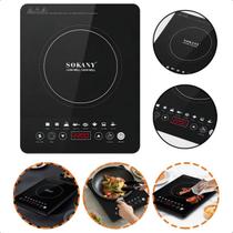 Fogão Indução 1 Boca Cooktop Portátil Touch 1200w 110v Fogão Indução 1 Boca Cooktop Portátil Touch 1200w 110v
