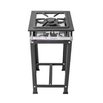 Fogão Industrial 1 Boca Dupla Standard Baixa Pressão MR Fogões 30x30 P5