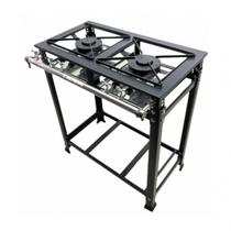 Fogão Industrial 2 Bocas 2 Queimadores Duplos Baixa Pressão Fogão Industrial 2 Bocas 2 Queimadores Duplos Baixa Pressão