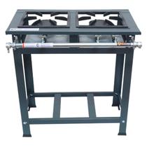 Fogão Industrial 2 Bocas 2QS Baixa Pressão P5 de Piso Metalfour