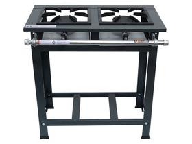Fogão Industrial 2 Bocas 30x30 Alta Pressão P7 Lux - MetalFour