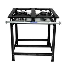 Fogão Industrial 2 Bocas 30x30 Baixa Pressão P5 JCN Fogão Industrial 2 Bocas 30x30 Baixa Pressão P5 JCN