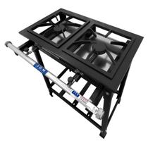Fogão Industrial 2 Bocas 30x30cm Alta Pressão P5 JCN Fogão Industrial 2 Bocas 30x30cm Alta Pressão P5 JCN