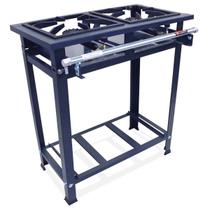 Fogão Industrial 2 Bocas Alta Pressão de Piso P5 30x30cm