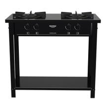 Fogão Industrial 2 Bocas Dako Couraçado Com Pés Removíveis