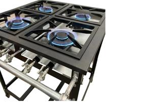 Fogão Industrial 4 Bocas 30x30 P5 Leona