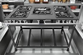 Fogão Industrial 5 Bocas Duplas 30x40 P7 Leona