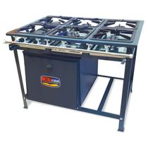 Fogão Industrial 6 Bocas 6QS Baixa Pressão P5 com Forno 90L de Piso