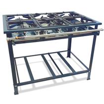 Fogão Industrial 6 Bocas Baixa Pressão P7 de Piso 6QS Metalfour