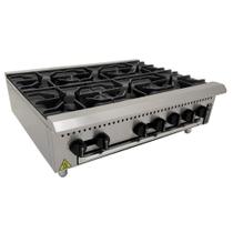 Fogão Industrial 6 Bocas Venâncio a Gás Linha Prime 22081
