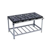 Fogão Industrial 8 Bocas 30X30 Luxo Metalmaq