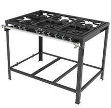 Fogão Industrial a Gás 6 Queimadores 3 Simples 3 Duplos PMSD-63 G2 - Progás Fogão Industrial a Gás 6 Queimadores 3 Simples 3 Duplos PMSD-63 G2 - Progás