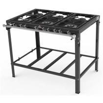 Fogão Industrial Baixa Pressão 6 Queimadores Simples Pms-600 Progás