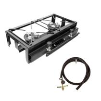 Fogão Industrial Caminhoneiro 2 Bocas Alta Pressão c/ Mangueira Roa