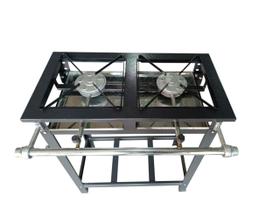 Fogão Industrial Caulim 2 Bocas Alta Pressão 30x30 Kitchen Gourmet Primeira Linha Alta Qualidade Fogão Industrial Caulim 2 Bocas Alta Pressão 30x30 Kitchen Gourmet Primeira Linha Alta Qualidade