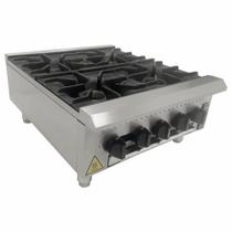 Fogão Industrial de Mesa a Gás Venâncio Linha Prime 4 Queimadores Inox Grelha Ferro Fundido PFI04G Fogão Industrial de Mesa a Gás Venâncio Linha Prime 4 Queimadores Inox Grelha Ferro Fundido PFI04G