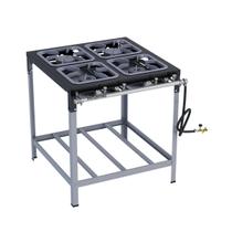 Fogão Industrial DUO Alta e Baixa Pressão 4 Bocas M14 Metalmaq Fogão Industrial DUO Alta e Baixa Pressão 4 Bocas M14 Metalmaq