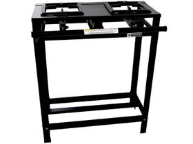 Fogão Industrial Especial 2 Bocas 20x20cm Alta Pressão JCN Fogão Industrial Especial 2 Bocas 20x20cm Alta Pressão JCN