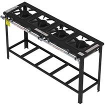 Fogão Industrial Gastromaq 4 Bocas Simples Baixa Pressão FG304LS Fogão Industrial Gastromaq 4 Bocas Simples Baixa Pressão FG304LS