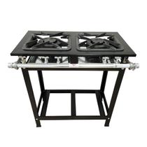 Fogão Industrial Gold 2 Bocas Duplas Baixa Pressão Perfil 7 Cefaz Fogão Industrial Gold 2 Bocas Duplas Baixa Pressão Perfil 7 Cefaz