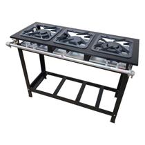 Fogão Industrial Gold 3 Bocas 1QS 2QD Baixa Pressão Perfil 7 Cefaz Fogão Industrial Gold 3 Bocas 1QS 2QD Baixa Pressão Perfil 7 Cefaz