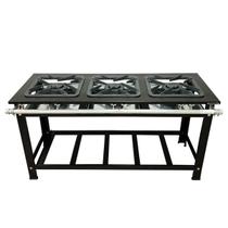 Fogão Industrial Gold 3 Bocas Duplas Baixa Pressão Perfil 10 Cefaz Fogão Industrial Gold 3 Bocas Duplas Baixa Pressão Perfil 10 Cefaz