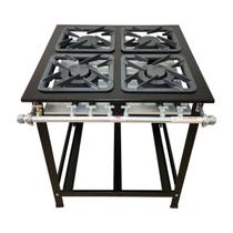 Fogão Industrial Gold 4 Bocas 2QS 2QD Baixa Pressão Perfil 7 Cefaz Fogão Industrial Gold 4 Bocas 2QS 2QD Baixa Pressão Perfil 7 Cefaz