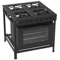 Fogão Industrial Realce Atena 4 bocas Com forno