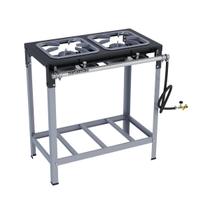 Fogão Industrial Stori Max Alta Pressão 2 bocas M6 Metalmaq Fogão Industrial Stori Max Alta Pressão 2 bocas M6 Metalmaq