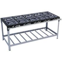 Fogão Industrial Stori Premium 10 Bocas 30x30 M17 Pintado Metalmaq Fogão Industrial Stori Premium 10 Bocas 30x30 M17 Pintado Metalmaq