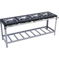 Fogão Industrial Stori Premium 4 Bocas 40x40 em Linha M8 Pintado Metalmaq Fogão Industrial Stori Premium 4 Bocas 40x40 em Linha M8 Pintado Metalmaq