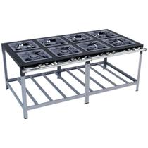 Fogão Industrial Stori Premium M16 8 Bocas 40x40 P6,5 Pintado Metalmaq Fogão Industrial Stori Premium M16 8 Bocas 40x40 P6,5 Pintado Metalmaq