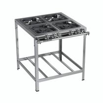 Fogão Industrial Stori Top Baixa Pressão 4 Bocas M14 Metalmaq Fogão Industrial Stori Top Baixa Pressão 4 Bocas M14 Metalmaq