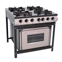 Fogão Industrial Venâncio Bravo A Gás 4 Bocas Com Forno Cinza Esmaltado Br4bf Fogão Industrial Venâncio Bravo A Gás 4 Bocas Com Forno Cinza Esmaltado Br4bf