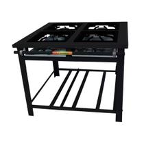 Fogão Industrial Venâncio com 4 Bocas de Ferro Alta Pressão