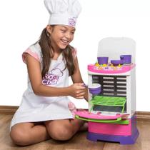 Fogão Infantil Big Chef Poliplac com 04 Panelinhas Fogão Infantil Big Chef Poliplac com 04 Panelinhas