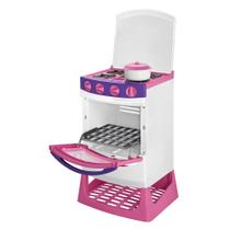 Fogão Infantil - Master Chef - Branco e Rosa - Magic Toys Fogão Infantil - Master Chef - Branco e Rosa - Magic Toys
