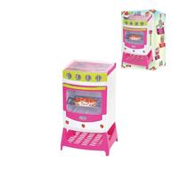 Fogão infantil moranguita c/ Acessórios Brinquedo da Magic Toys - menina filha neta sobrinha criança rosa