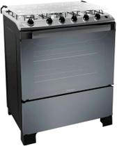 Fogão Itatiaia New Dream 5 Bocas Reflecta Fumê com Mesa de Vidro Temperado e Forno Amplo Fogão Itatiaia New Dream 5 Bocas Reflecta Fumê com Mesa de Vidro Temperado e Forno Amplo