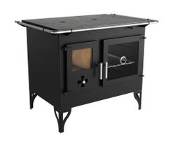 Fogão Lenha Dupla Combustão Tampo Ferro Fundido F820F Metávila Fogão Lenha Dupla Combustão Tampo Ferro Fundido F820F Metávila