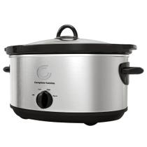 Fogão lento Complete Cuisine CC-SL-7000-SS 7L em aço inoxidável